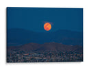 Luna Llena sobre Cd. de Chihuahua - Enrique Estrada | Cuadro decorativo de Canvas Lab