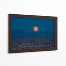 Luna Llena sobre Cd. de Chihuahua - Enrique Estrada | Cuadro decorativo de Canvas Lab