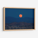Luna Llena sobre Cd. de Chihuahua - Enrique Estrada | Cuadro decorativo de Canvas Lab