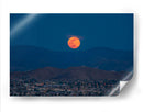 Luna Llena sobre Cd. de Chihuahua - Enrique Estrada | Cuadro decorativo de Canvas Lab