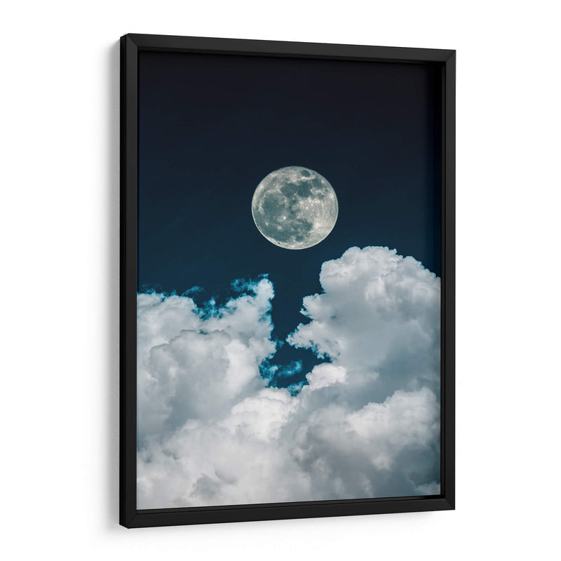 Luna llena sobre nubes - Enrique Estrada | Cuadro decorativo de Canvas Lab