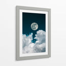 Luna llena sobre nubes - Enrique Estrada | Cuadro decorativo de Canvas Lab