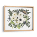 Snow White - Pressed Flowers - Designs by Andrea | Cuadro decorativo de Canvas Lab