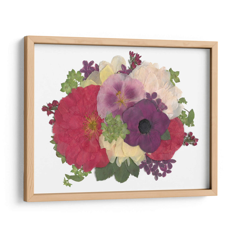 Spring is here - Pressed Flowers - Designs by Andrea | Cuadro decorativo de Canvas Lab