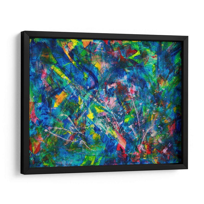 Deconstrucción del arcoíris | Cuadro decorativo de Canvas Lab