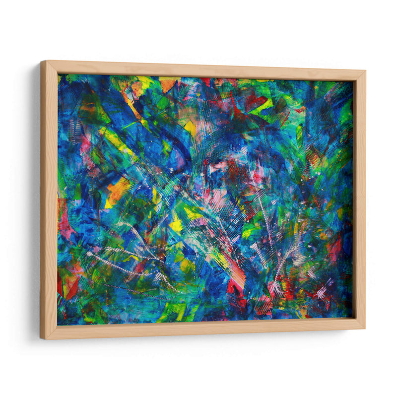 Deconstrucción del arcoíris | Cuadro decorativo de Canvas Lab