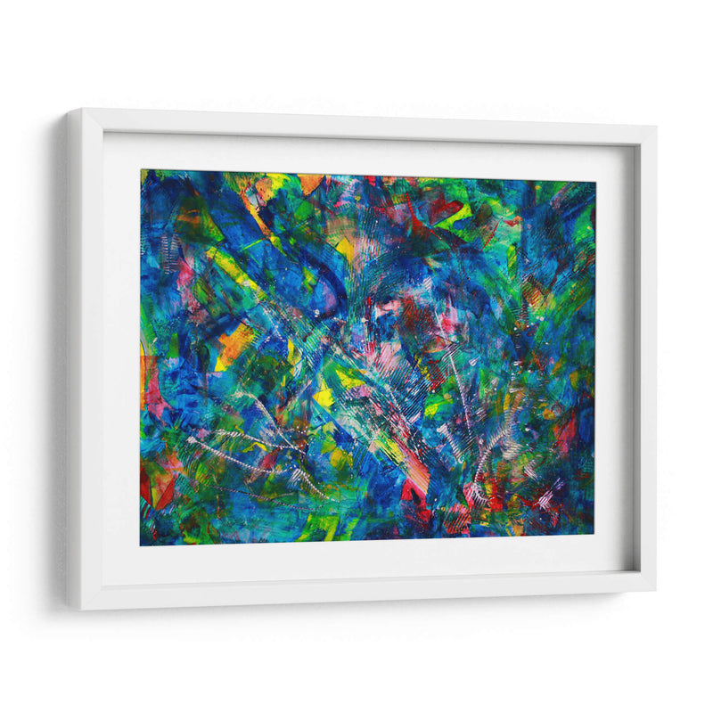 Deconstrucción del arcoíris | Cuadro decorativo de Canvas Lab