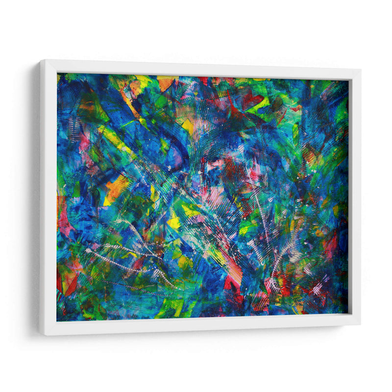 Deconstrucción del arcoíris | Cuadro decorativo de Canvas Lab