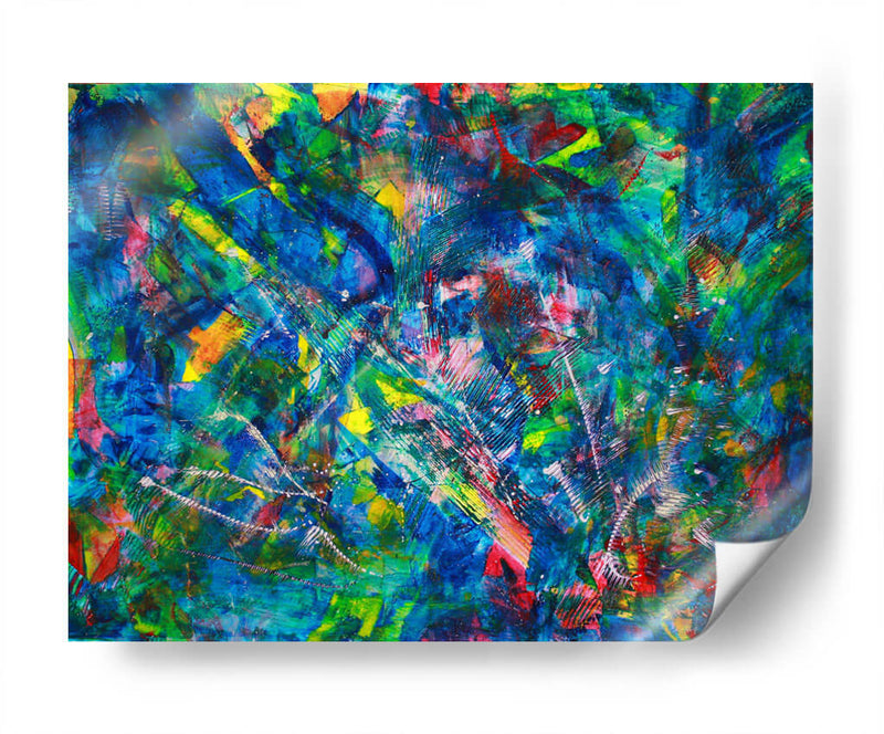 Deconstrucción del arcoíris | Cuadro decorativo de Canvas Lab