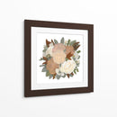 Tiramisu - Pressed Flowers - Designs by Andrea | Cuadro decorativo de Canvas Lab