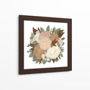Tiramisu - Pressed Flowers - Designs by Andrea | Cuadro decorativo de Canvas Lab
