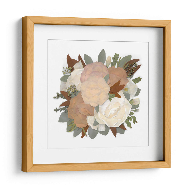 Tiramisu - Pressed Flowers - Designs by Andrea | Cuadro decorativo de Canvas Lab