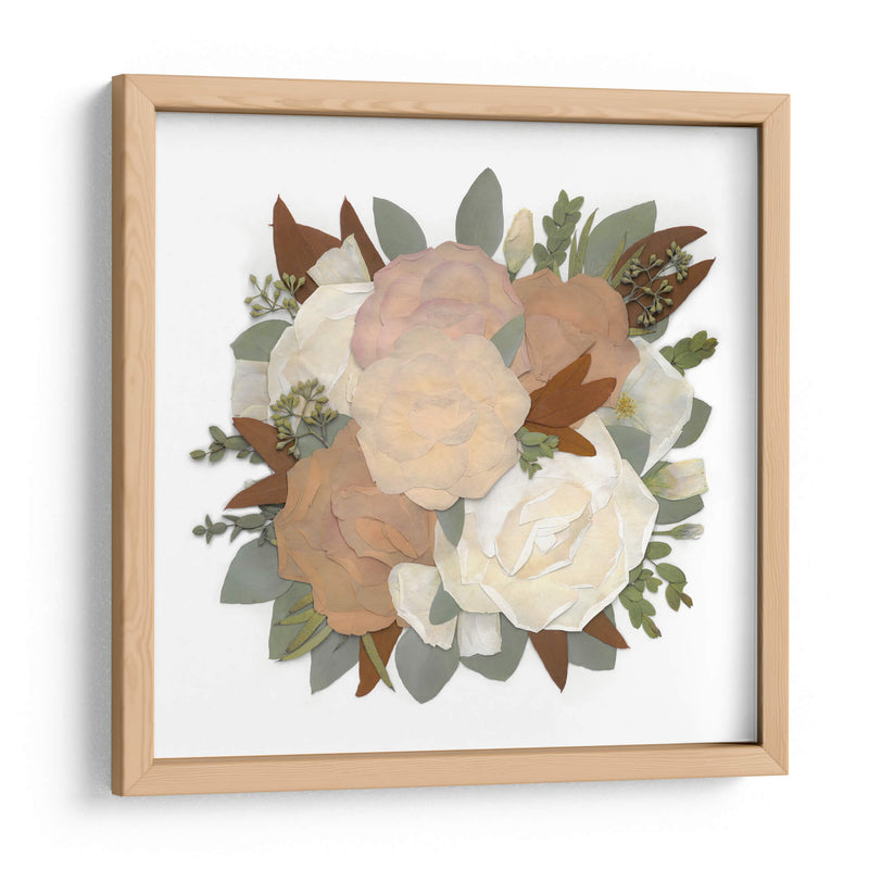Tiramisu - Pressed Flowers - Designs by Andrea | Cuadro decorativo de Canvas Lab