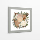 Tiramisu - Pressed Flowers - Designs by Andrea | Cuadro decorativo de Canvas Lab