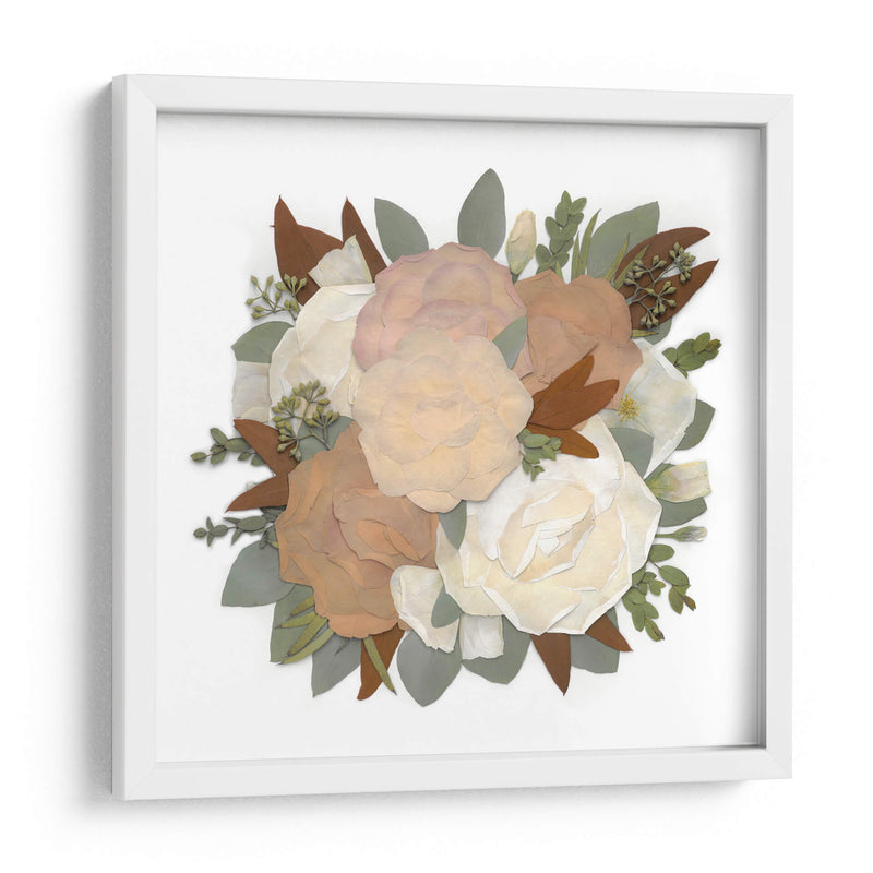 Tiramisu - Pressed Flowers - Designs by Andrea | Cuadro decorativo de Canvas Lab