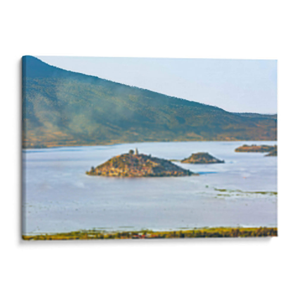 Isla de Janitzio - Guillermo Aparicio | Cuadro decorativo de Canvas Lab