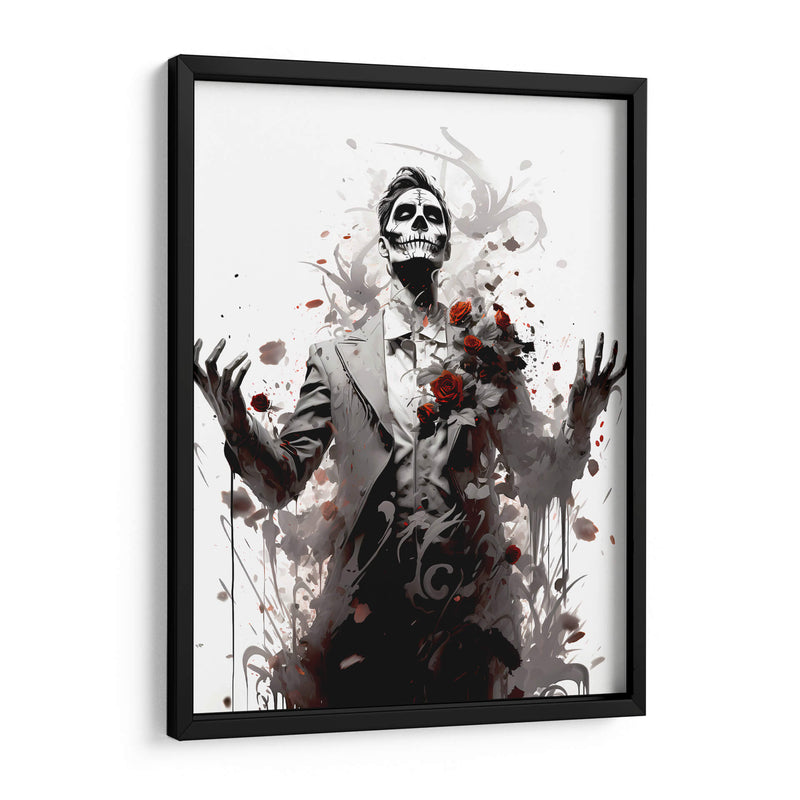 El Catrín - Día de Muertos - 3 - DeLaVegaGaming | Cuadro decorativo de Canvas Lab