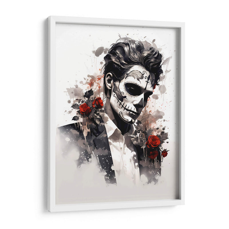 El Catrín - Día de Muertos - 4 - DeLaVegaGaming | Cuadro decorativo de Canvas Lab