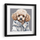 Perro Poodle macho a la moda - Mavel Per | Cuadro decorativo de Canvas Lab