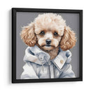 Perro Poodle macho a la moda - Mavel Per | Cuadro decorativo de Canvas Lab