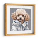 Perro Poodle macho a la moda - Mavel Per | Cuadro decorativo de Canvas Lab