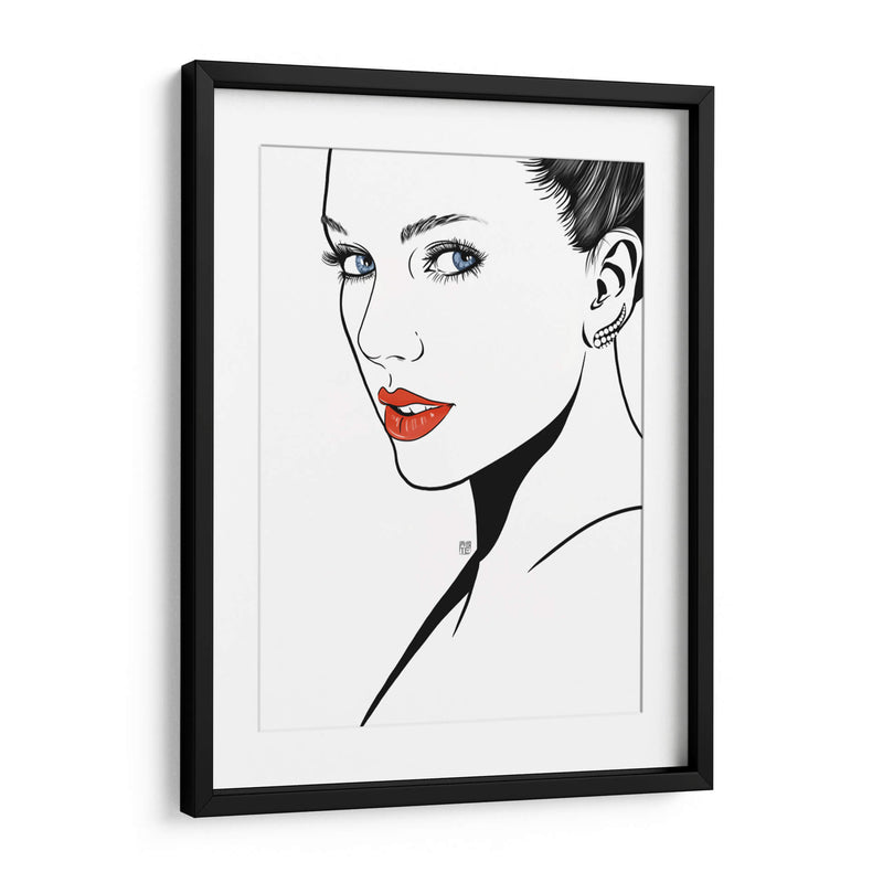 Swift Lines - Line Art | Cuadro decorativo de Canvas Lab