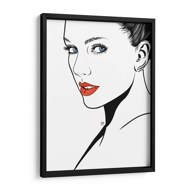 Swift Lines - Line Art | Cuadro decorativo de Canvas Lab