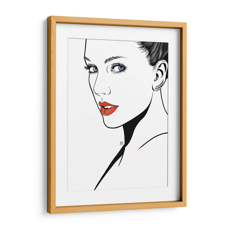 Swift Lines - Line Art | Cuadro decorativo de Canvas Lab