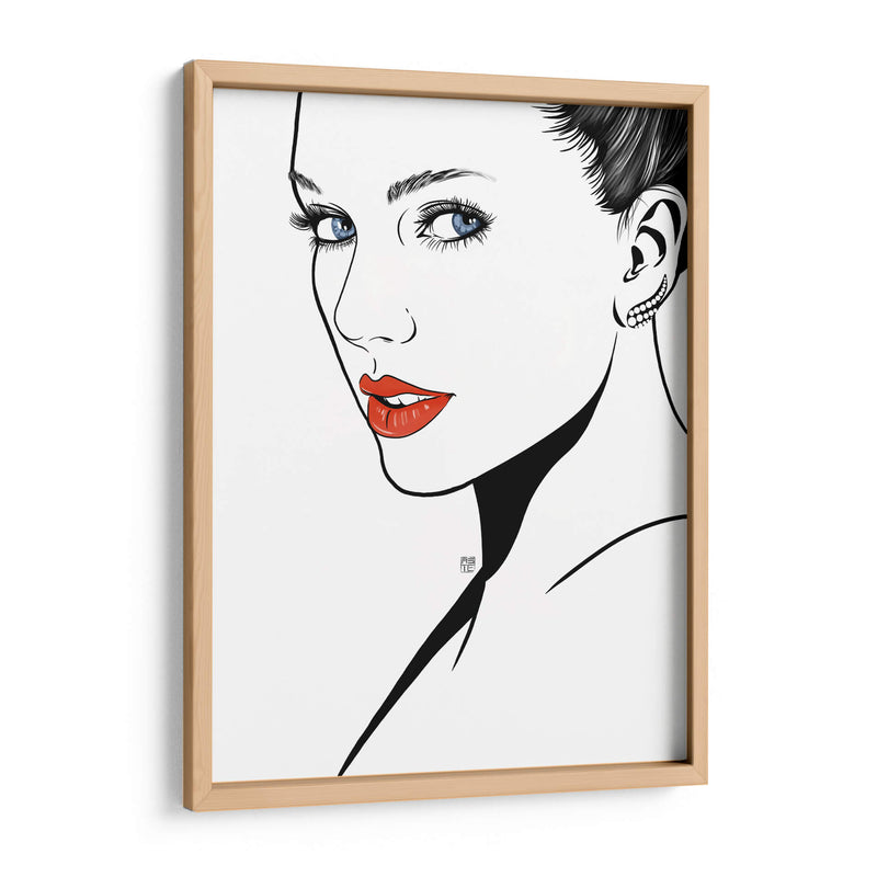 Swift Lines - Line Art | Cuadro decorativo de Canvas Lab