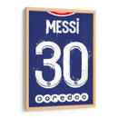 Messi PSG Jersey - David Aste | Cuadro decorativo de Canvas Lab