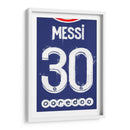 Messi PSG Jersey - David Aste | Cuadro decorativo de Canvas Lab