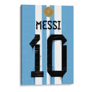 Messi Arg Jersey - David Aste | Cuadro decorativo de Canvas Lab