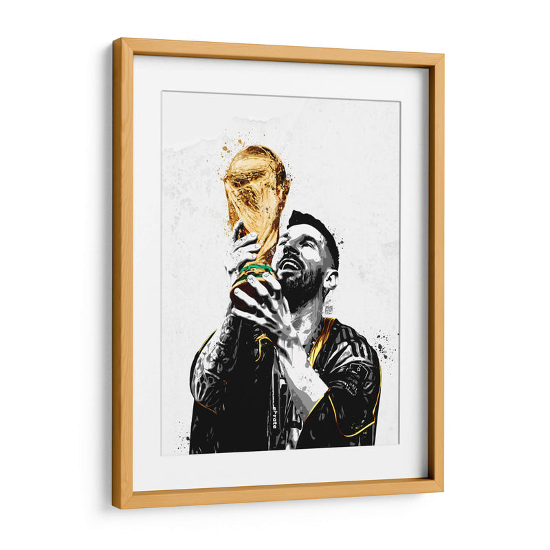 Messi World Cup - David Aste | Cuadro decorativo de Canvas Lab