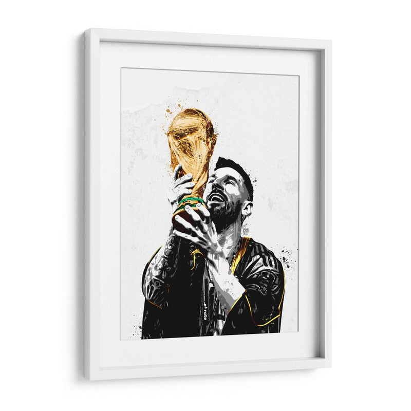 Messi World Cup - David Aste | Cuadro decorativo de Canvas Lab