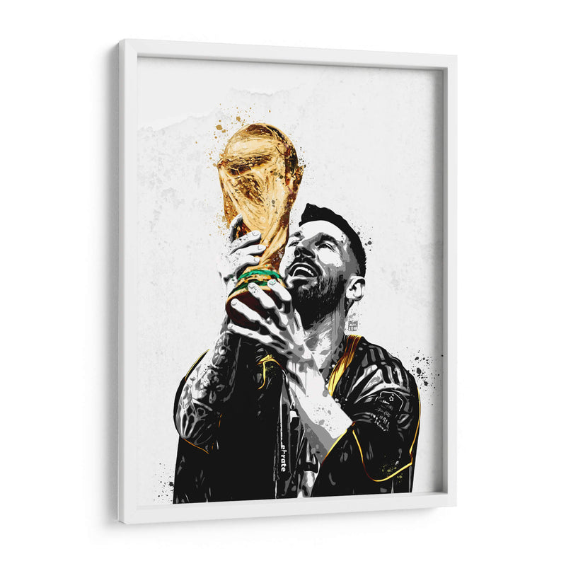 Messi World Cup - David Aste | Cuadro decorativo de Canvas Lab