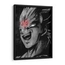 Vegeta Lines - Line Art | Cuadro decorativo de Canvas Lab