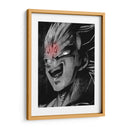 Vegeta Lines - Line Art | Cuadro decorativo de Canvas Lab