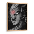 Vegeta Lines - Line Art | Cuadro decorativo de Canvas Lab