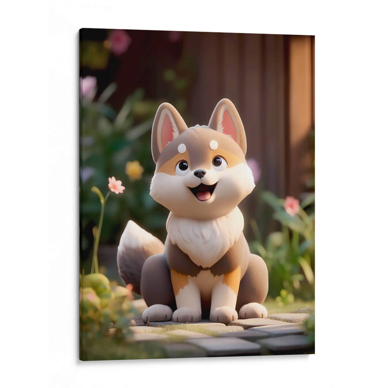 Mi Perro Amigo - 2 - DeLaVegaGaming | Cuadro decorativo de Canvas Lab