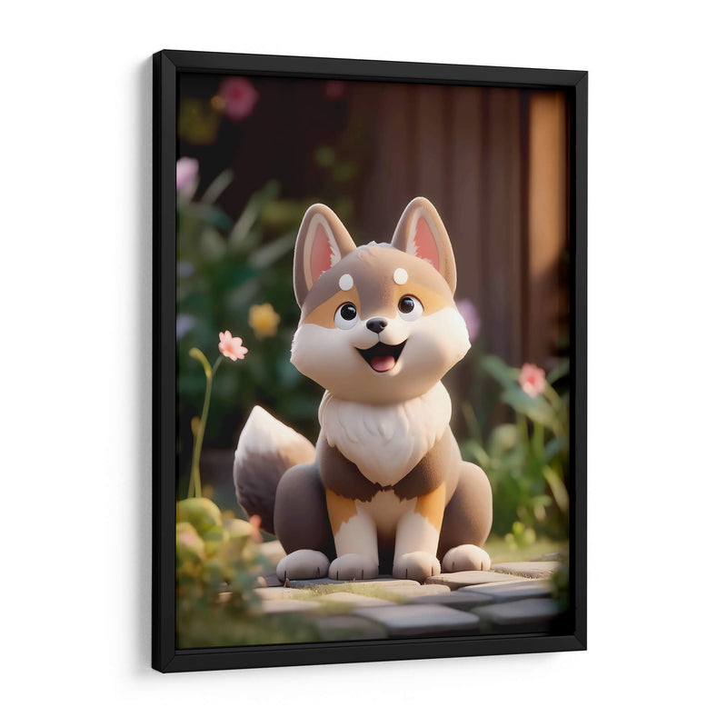 Mi Perro Amigo - 2 - DeLaVegaGaming | Cuadro decorativo de Canvas Lab