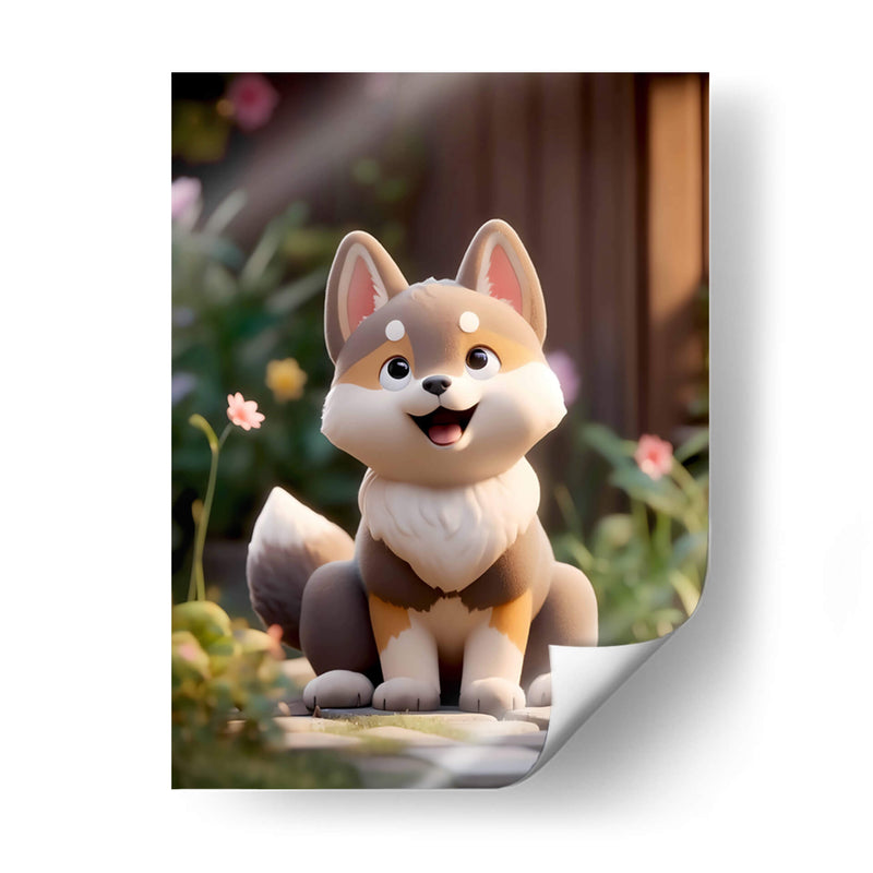 Mi Perro Amigo - 2 - DeLaVegaGaming | Cuadro decorativo de Canvas Lab