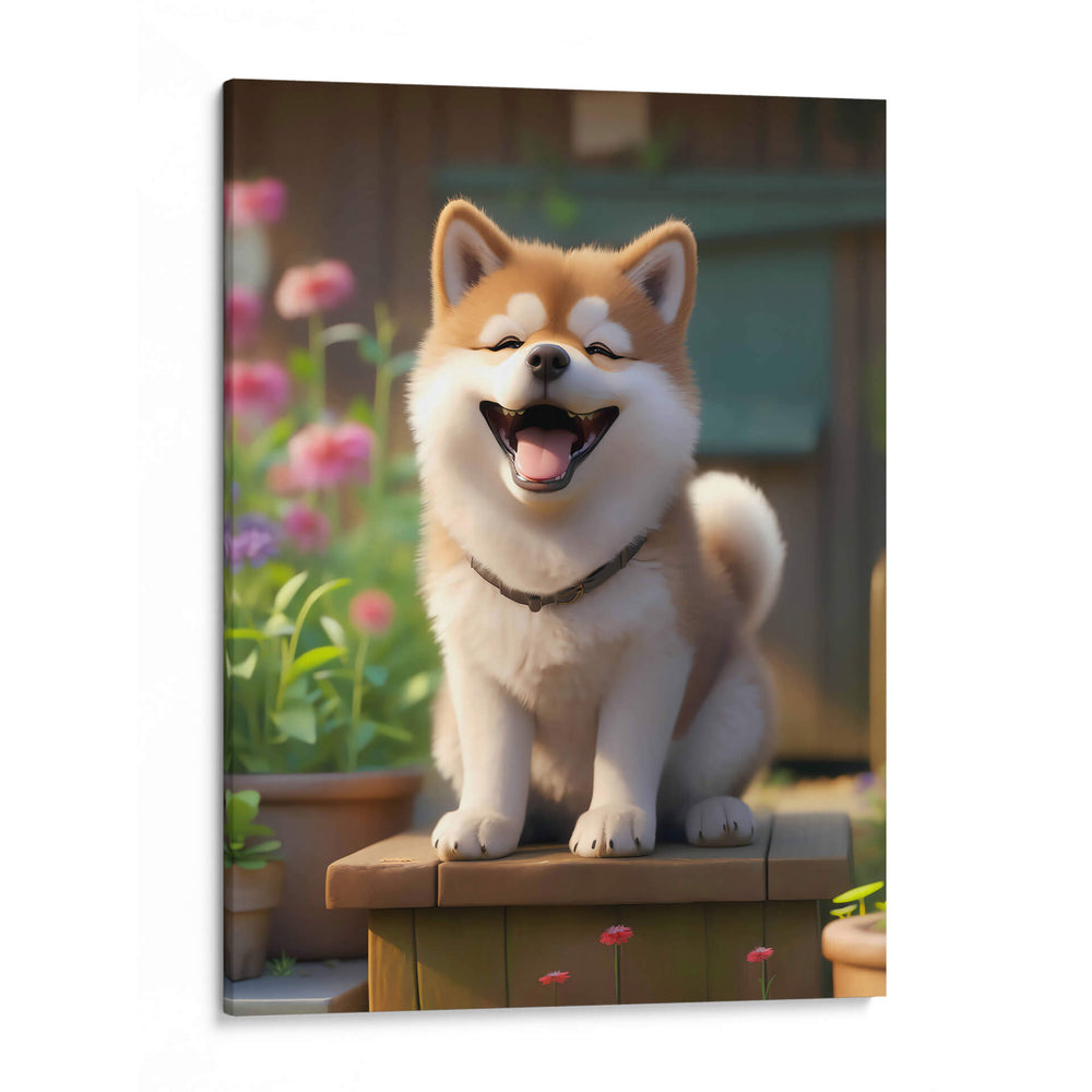 Mi Perro Amigo - 1 - DeLaVegaGaming | Cuadro decorativo de Canvas Lab