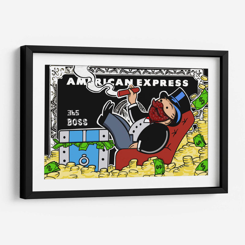 Monopoly Amex - David Aste | Cuadro decorativo de Canvas Lab