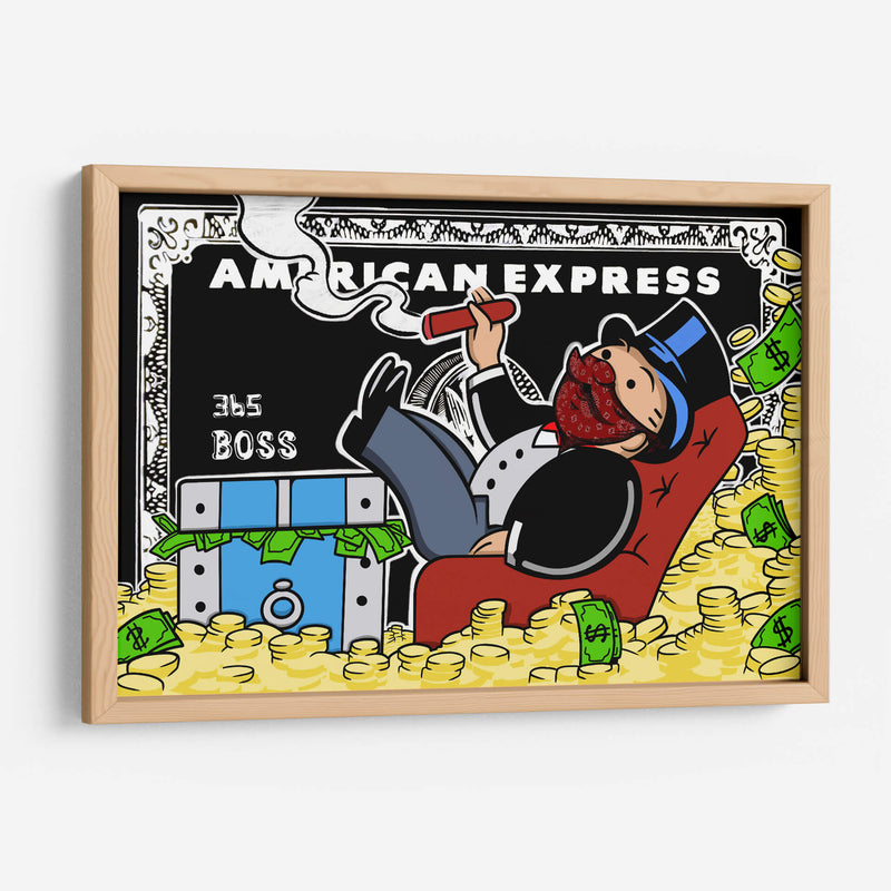 Monopoly Amex - David Aste | Cuadro decorativo de Canvas Lab