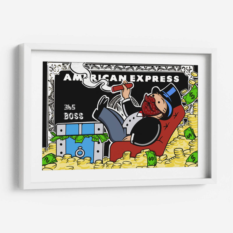 Monopoly Amex - David Aste | Cuadro decorativo de Canvas Lab