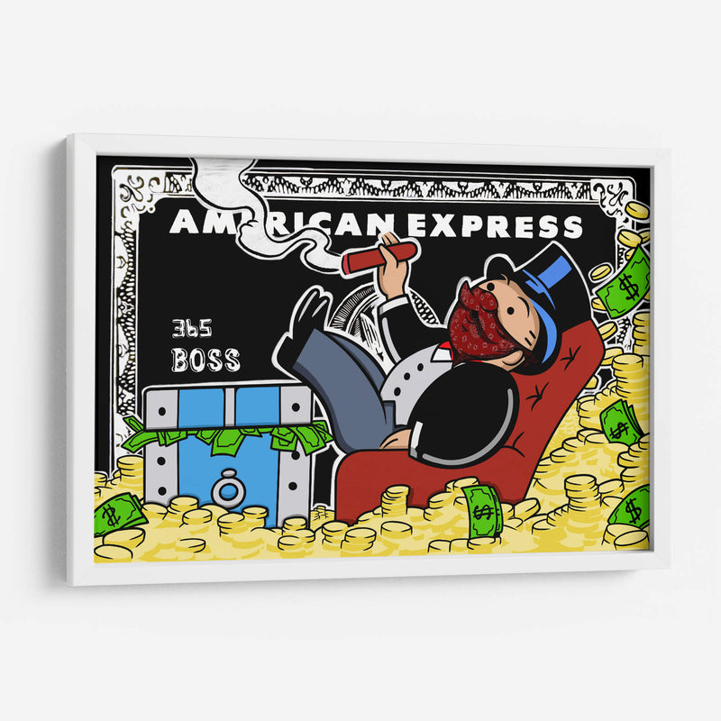 Monopoly Amex - David Aste | Cuadro decorativo de Canvas Lab