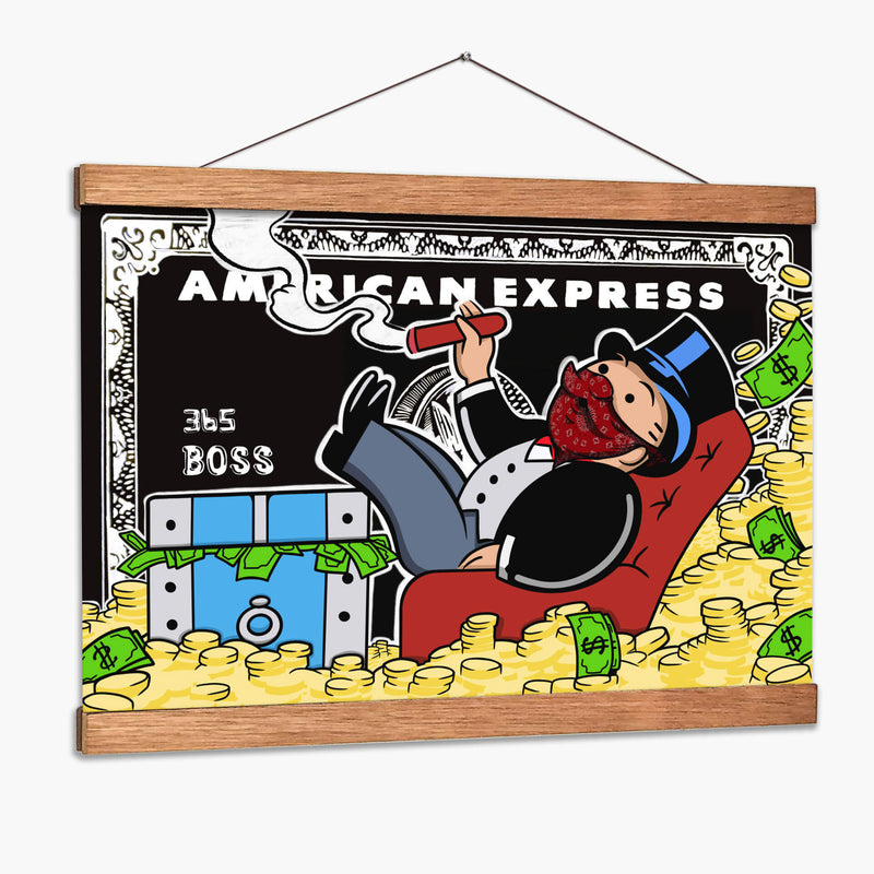 Monopoly Amex - David Aste | Cuadro decorativo de Canvas Lab