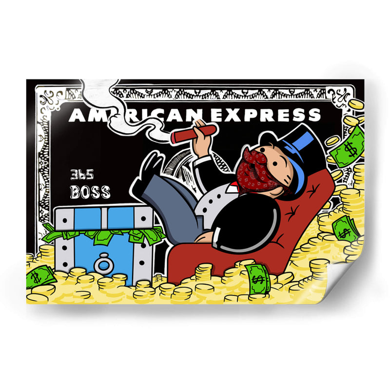 Monopoly Amex - David Aste | Cuadro decorativo de Canvas Lab