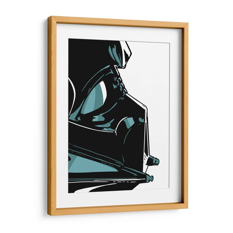 Vader Lines - Line Art | Cuadro decorativo de Canvas Lab