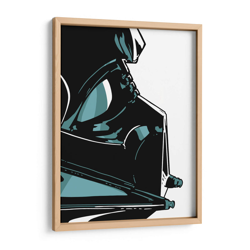 Vader Lines - Line Art | Cuadro decorativo de Canvas Lab